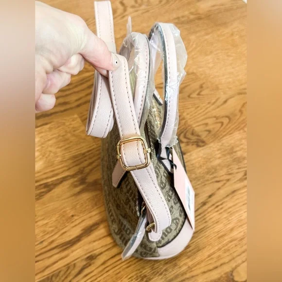 NWT Y2K Juicy Couture Chestnut Chino Bowler Crossbody - Picture 5 of 8